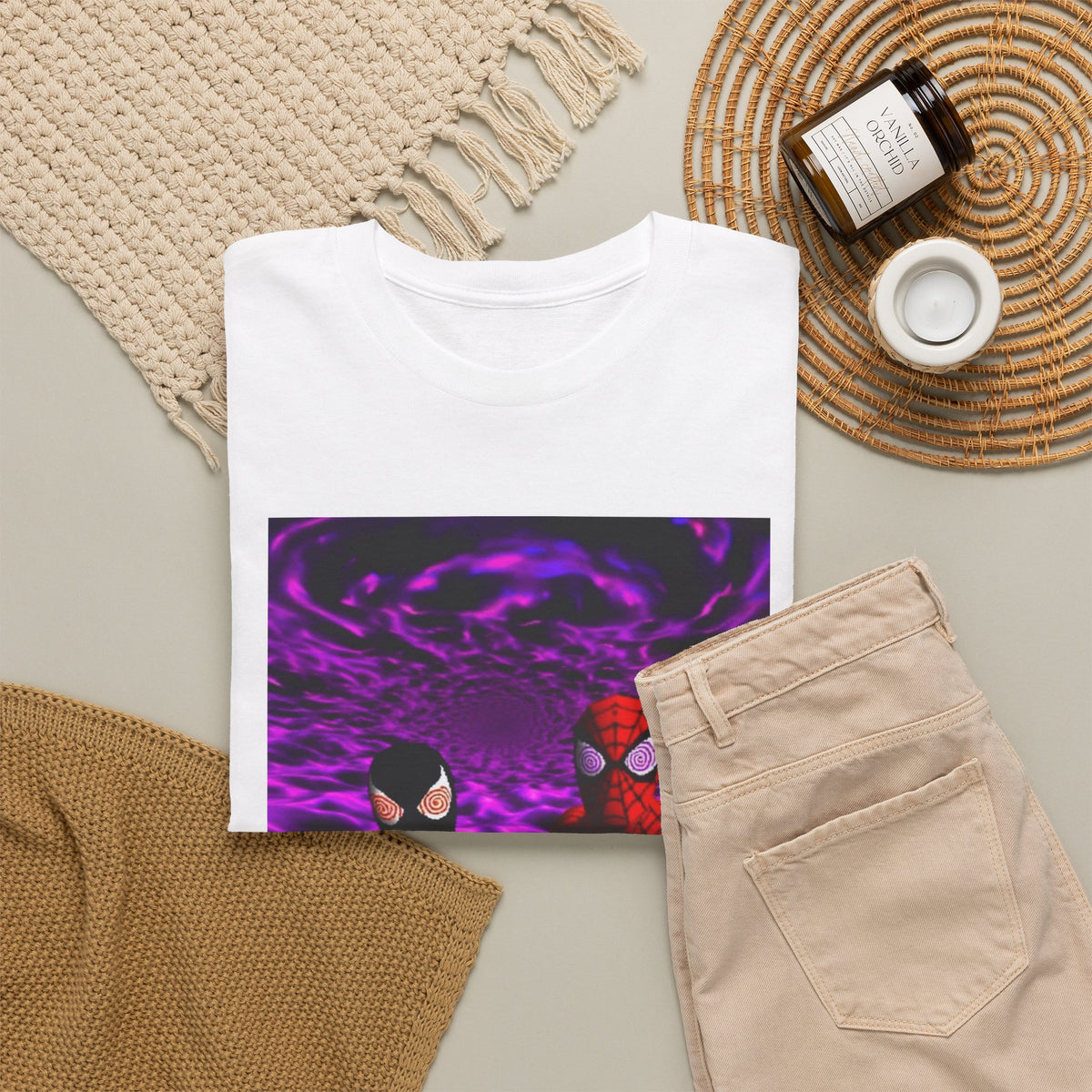 Spider-Man & Venom Tripping In The Void Tee