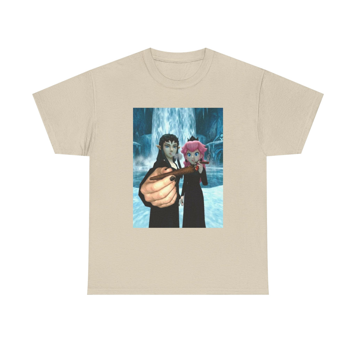 Gothic Elf and Princess Blunts on Ice Tee