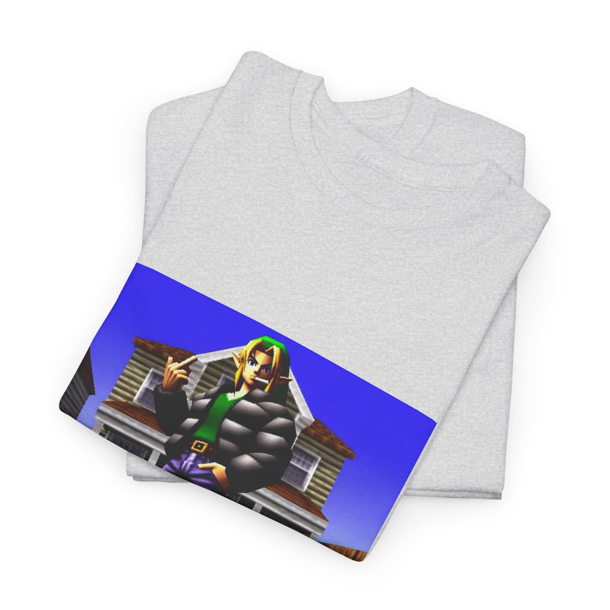 Link In Streetwear Flipping The Bird Tee