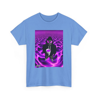 Spider-Hoodie With Purple Swirls Tee