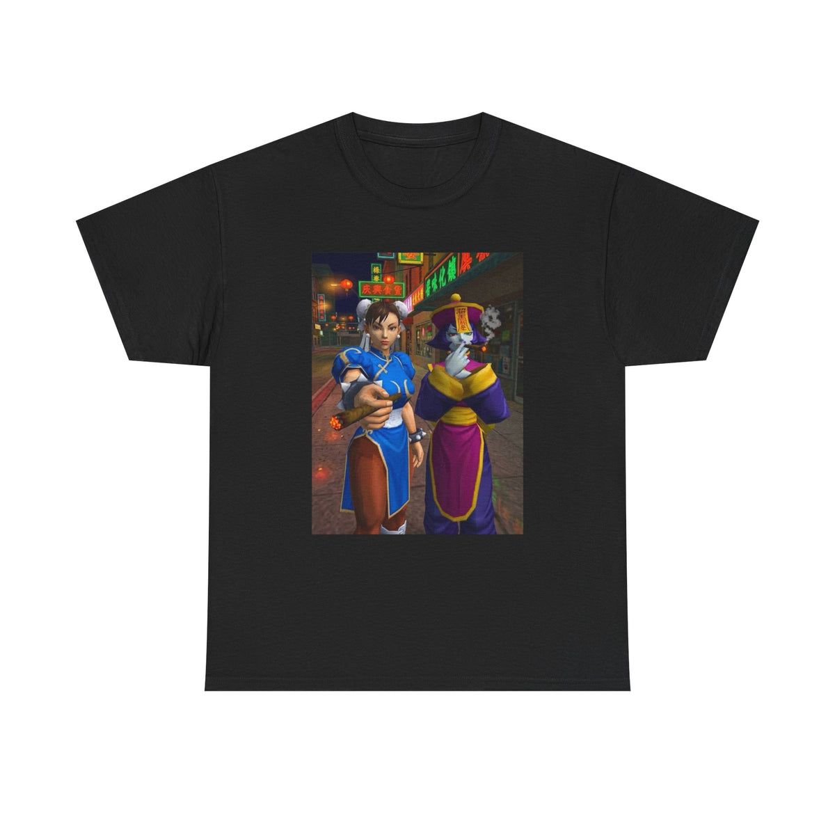 Chun-Li And Hsien-Ko On Night Patrol
