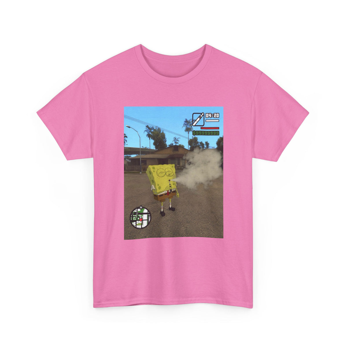 Spongebob 4:20 Grand Theft Auto Street Scene