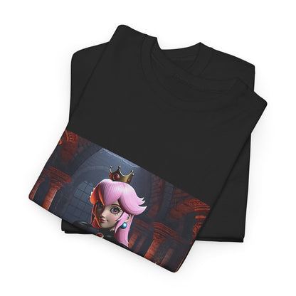 Gothic Peach Amidst Molten Lava