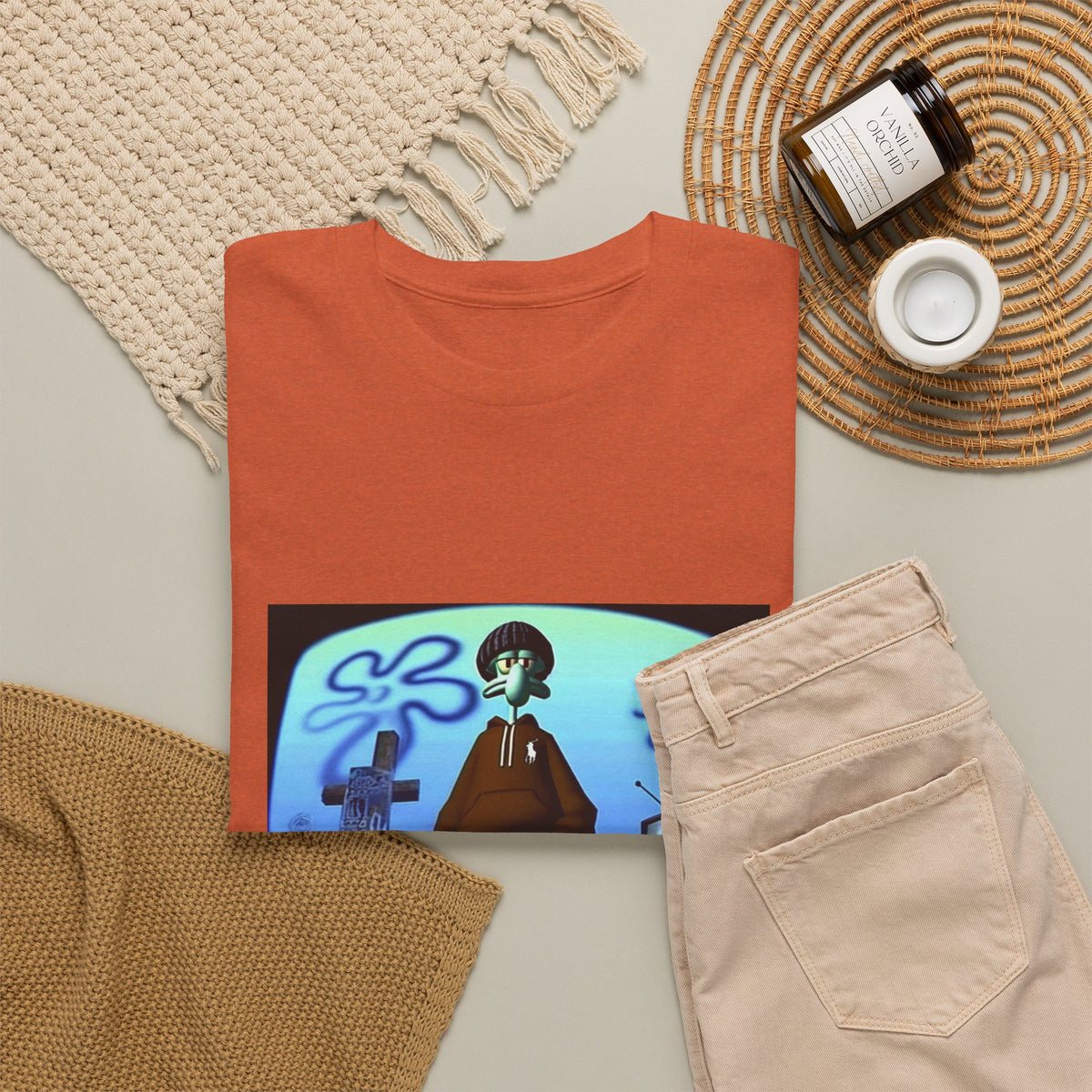 Drip Squidward Chilling In His Pad Tee