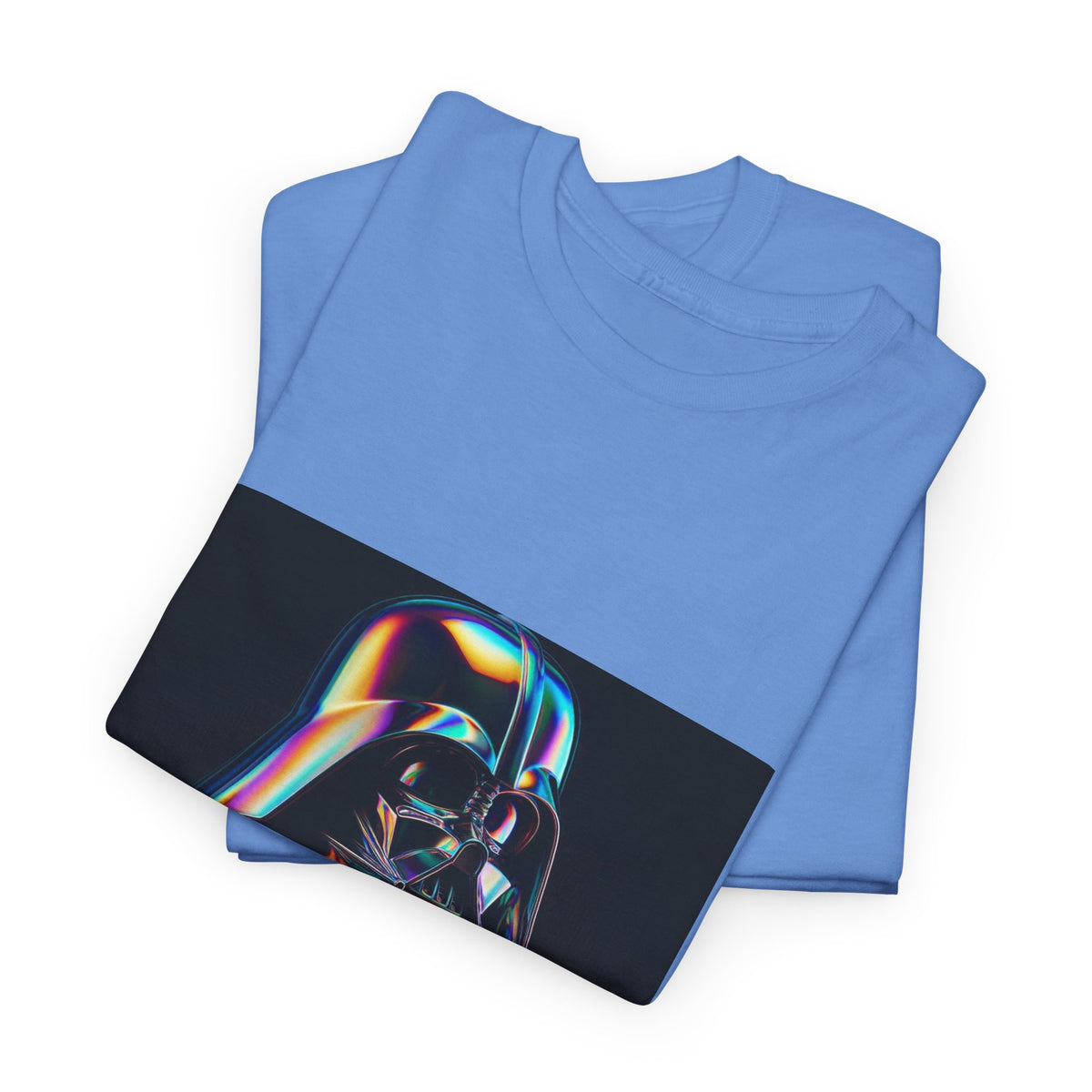 Holographic Dark Lord Vaporwave Icon Tee