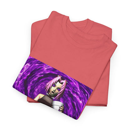 Goth Sakura With Purple Drank Tee