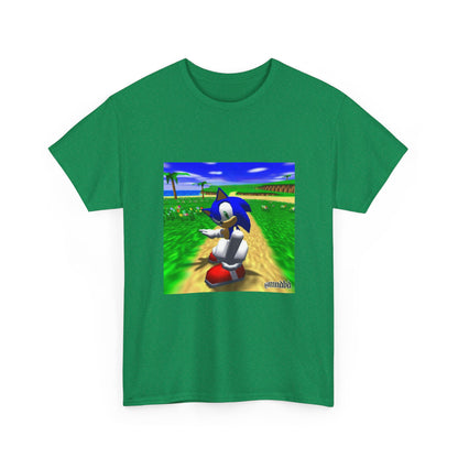 Sonic On A Trippy Green Hill Zone