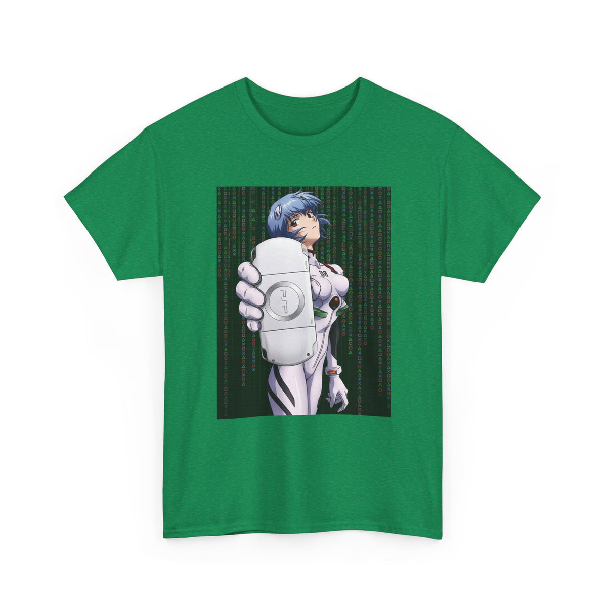 Rei Ayanami Gaming In The Matrix