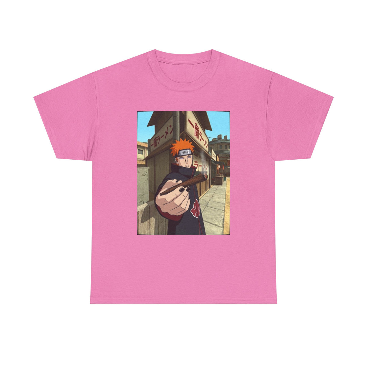 Pain Smoking A Blunt In Konoha Tee