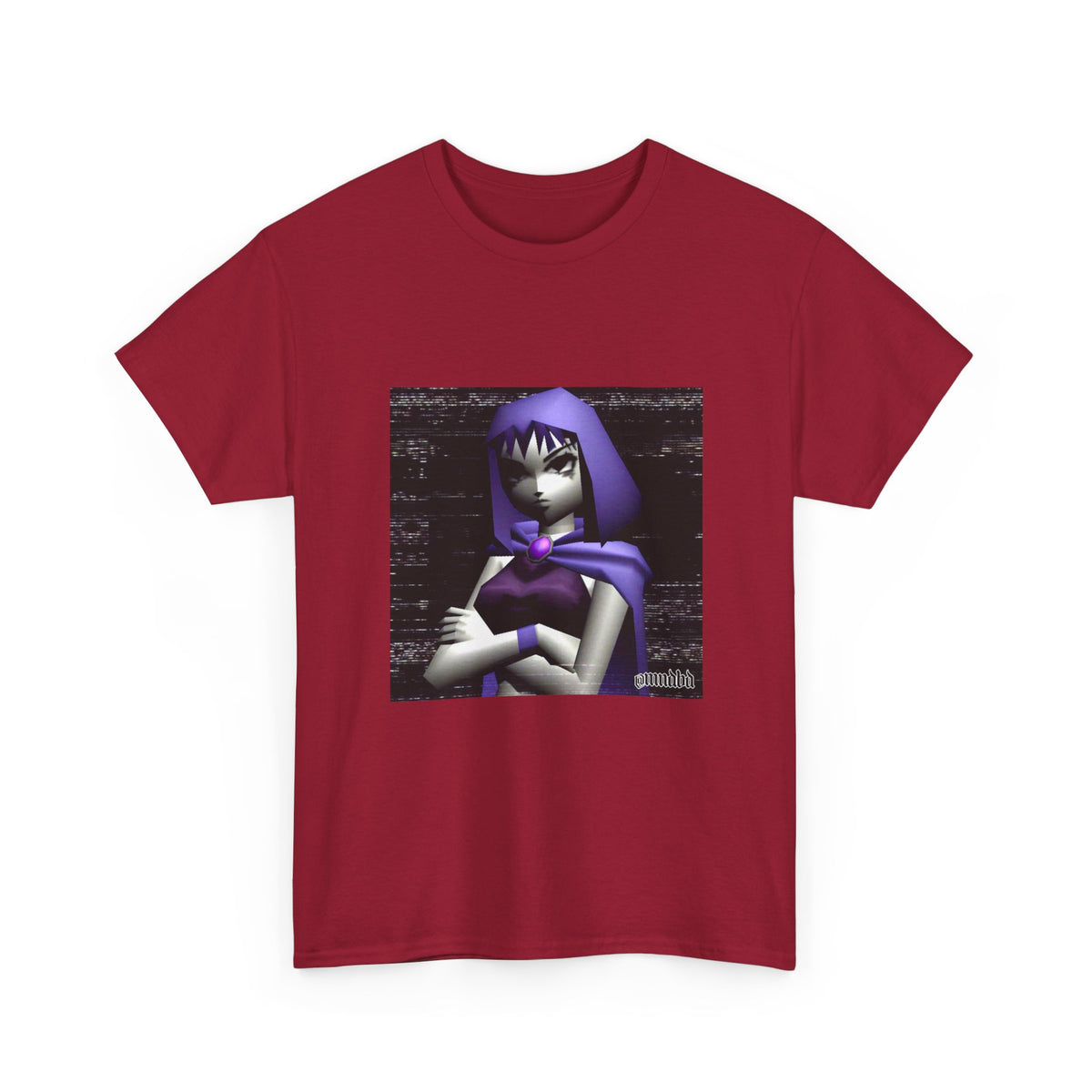 Low-Poly Raven Glaring Tee