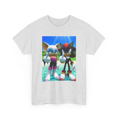 Rouge And Shadow Flipping The Bird Tee (Design 4)