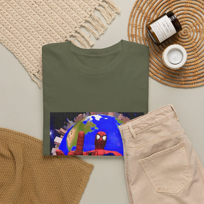 Spider-Man Flipping Off The World Tee
