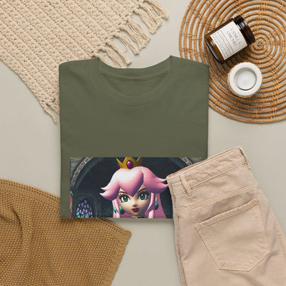 Goth Princess Peach In The Castle Tee