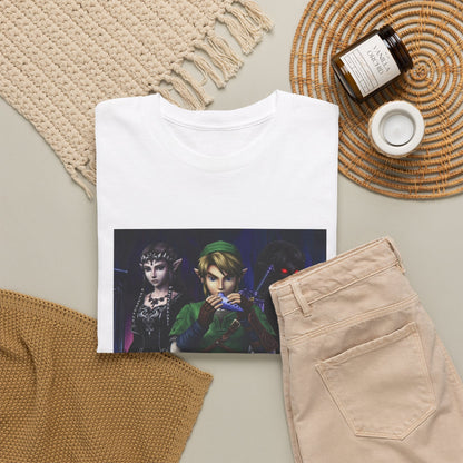 Link Playing Ocarina With Dark Companions Tee