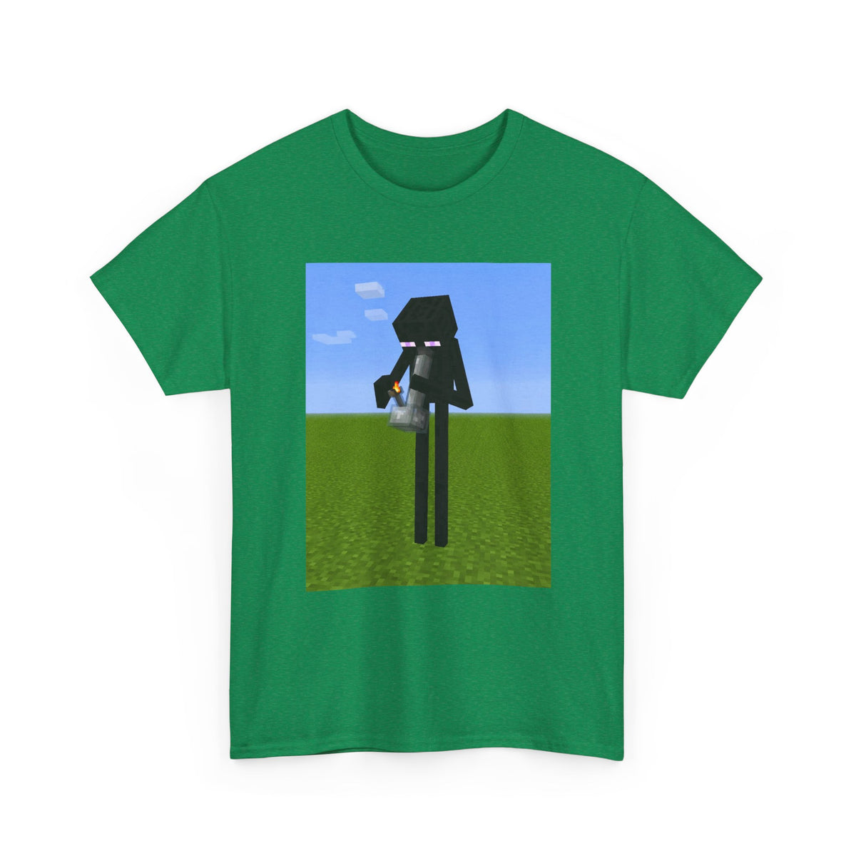 Enderman Lighting Up A Bong Tee