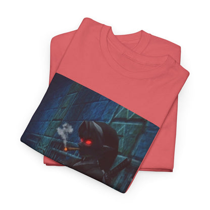 Dark Elf Smoking Blunt In Dungeon Tee