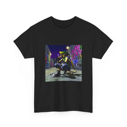 Edgy Link Smoking In Alley Tee