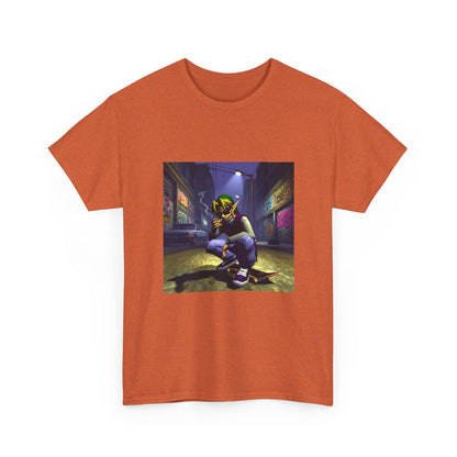 Streetwise Elf Smoking In Alley Tee