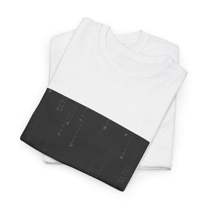 Neon Figure In Cyber Shower Tee