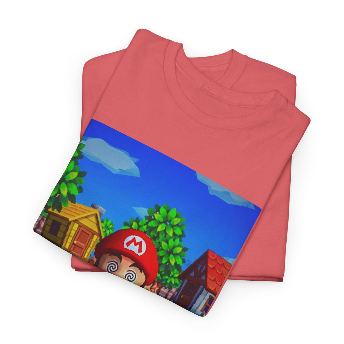Mushroom-Tripping Mario Flips The Bird Tee