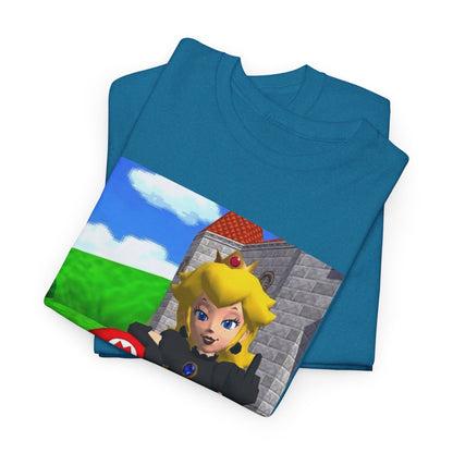 Princess Peach Flipping The Bird Tee
