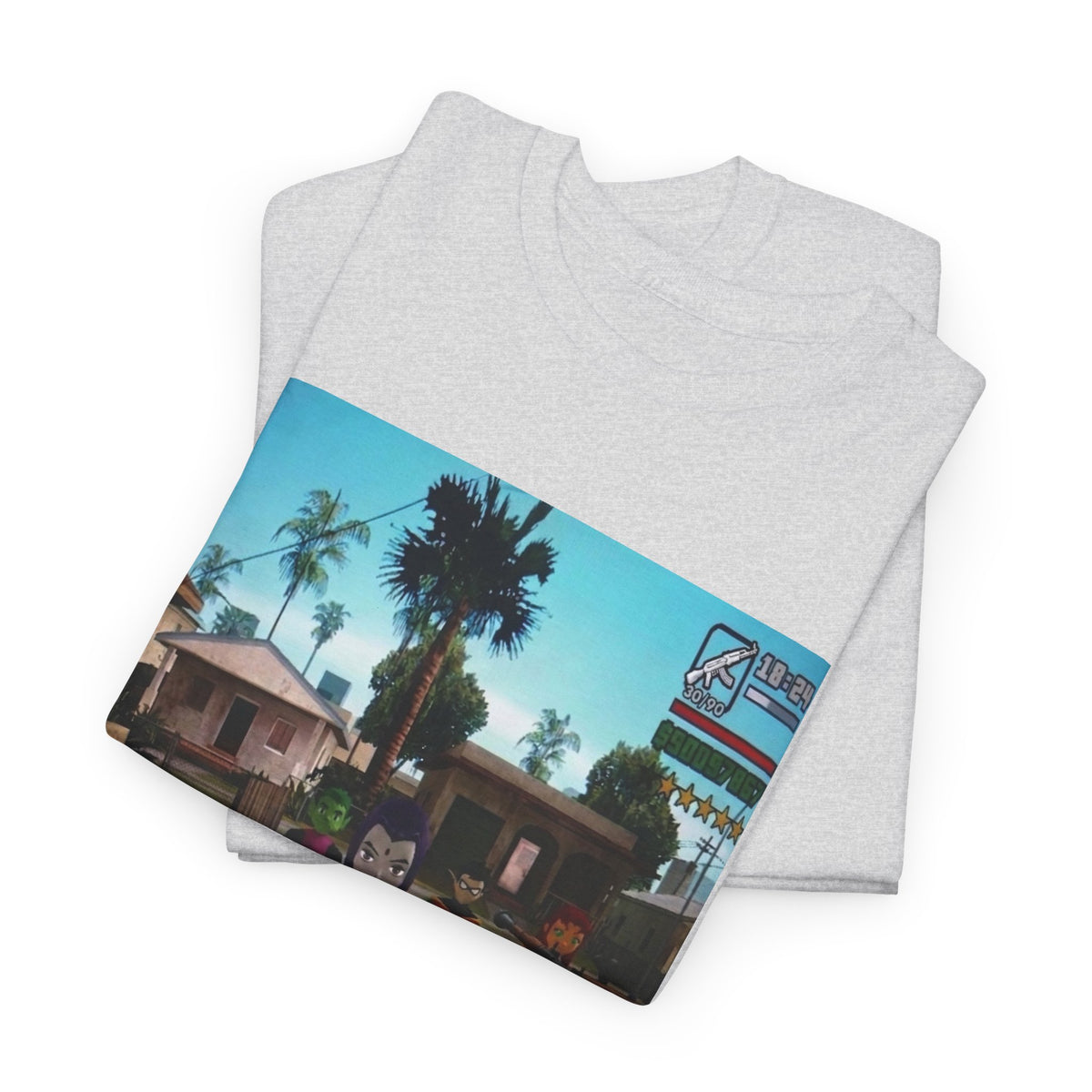 Teen Titans Grand Theft Auto Crossover Tee