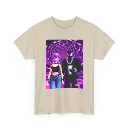 Hypnotized Peach & Sipping Spidey Tee
