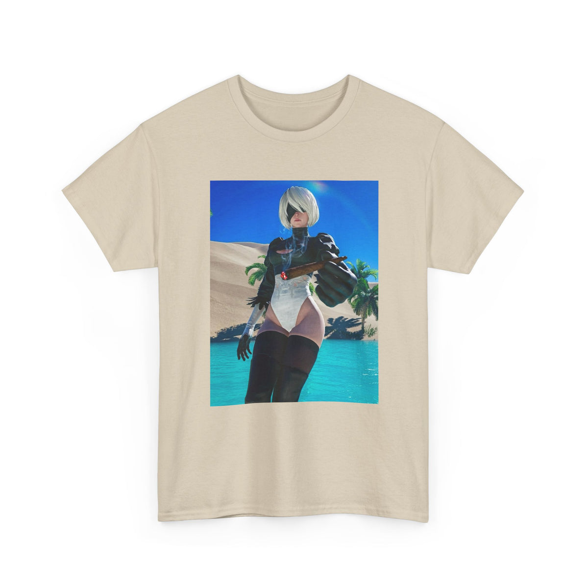 2B Smoking Blunts In Desert Paradise