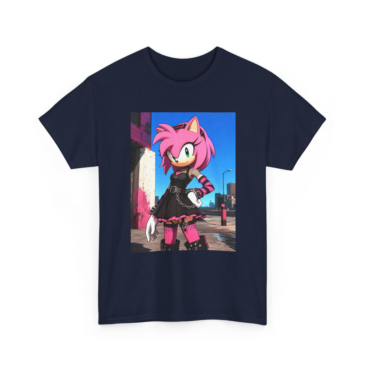 Goth Amy Rose Strikes A Pose (Design 2)