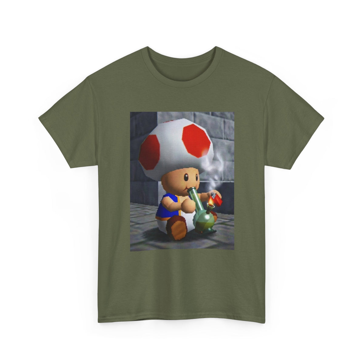 Toad Taking A Hit Tee