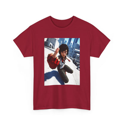 Faith Connors Flipping The Bird Rooftop Tee