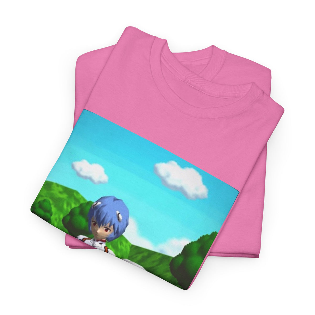 Rei Ayanami Gaming with Cinnamoroll Tee