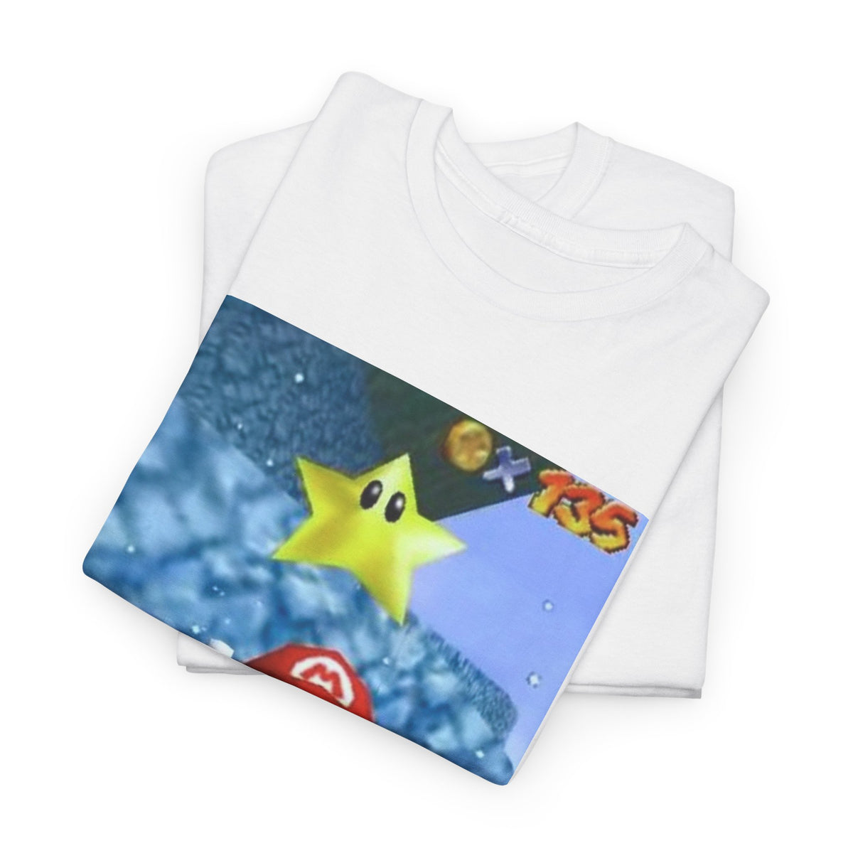 Mario Flips The Bird In Icy World Tee