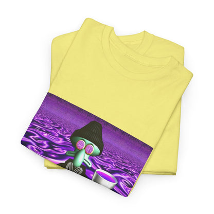 Squidward Sipping Lean In A Purple Haze