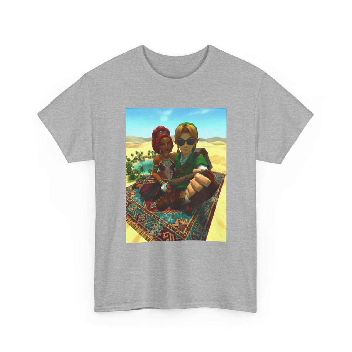 Link And Nabooru Chillin' Desert Oasis Tee