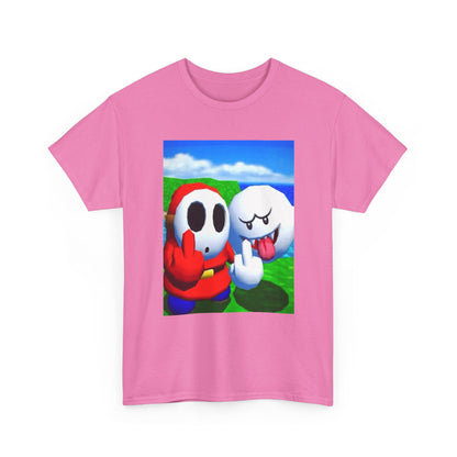 Shy Guy And Boo Flipping The Bird