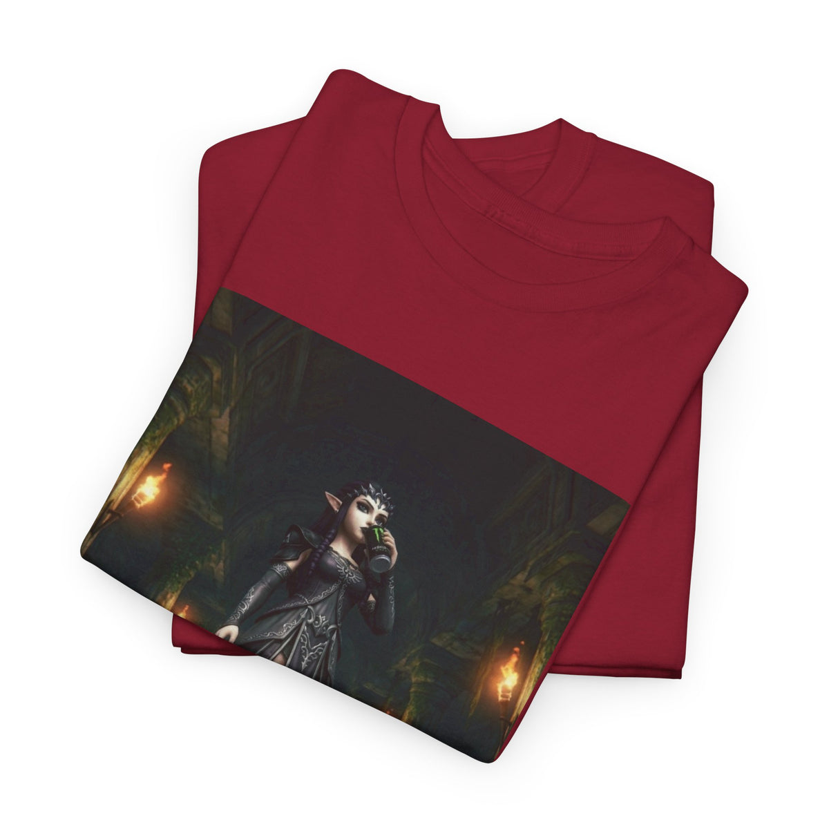 Dark Elf Warrior Energy Boost Tee
