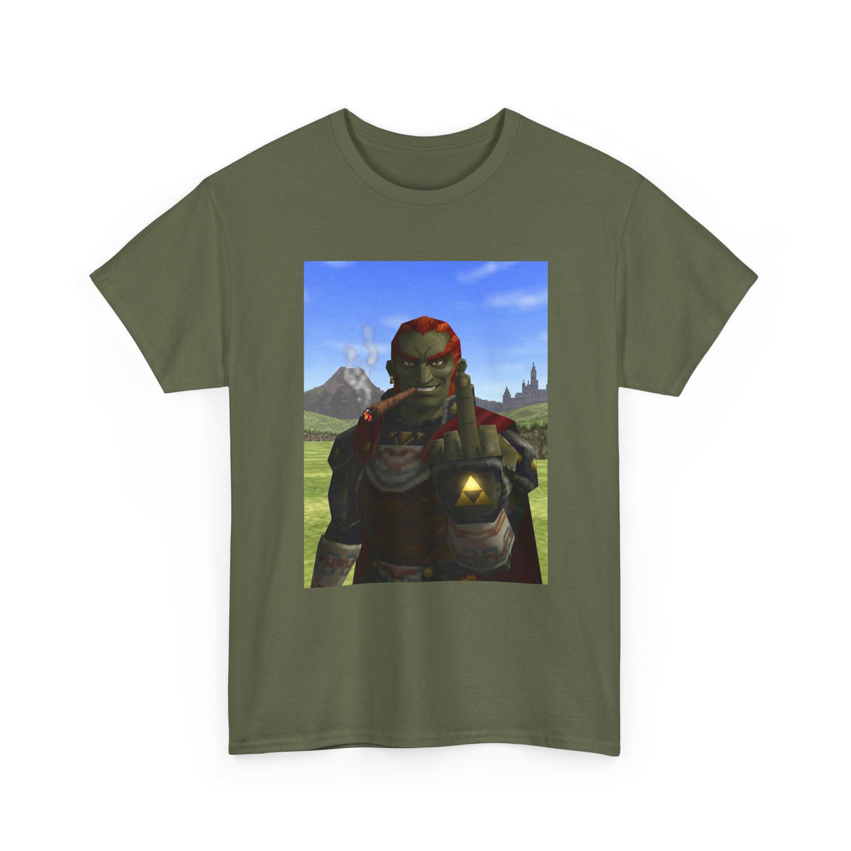 Ganondorf Smoking, Flipping Bird Tee