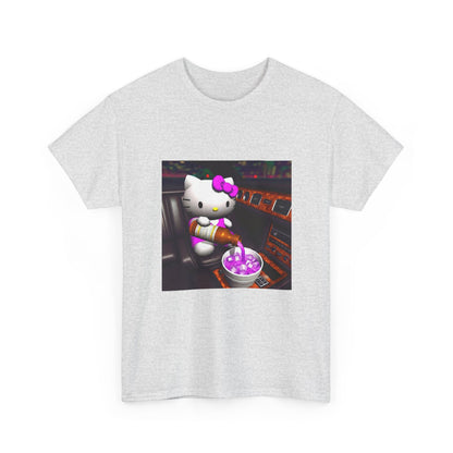Hello Kitty Pouring Lean In Car Tee