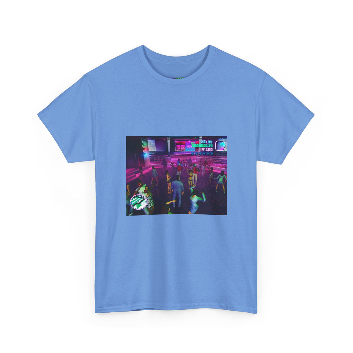 Neon Ember Flow Graphic Tee