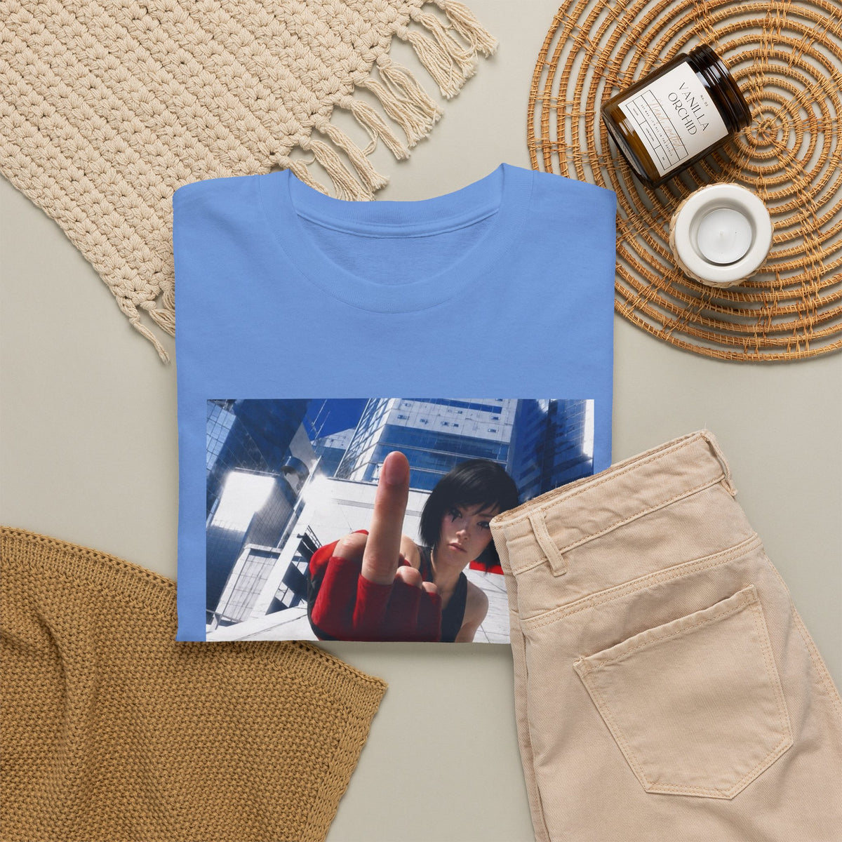 Faith Connors Flipping The Bird Tee