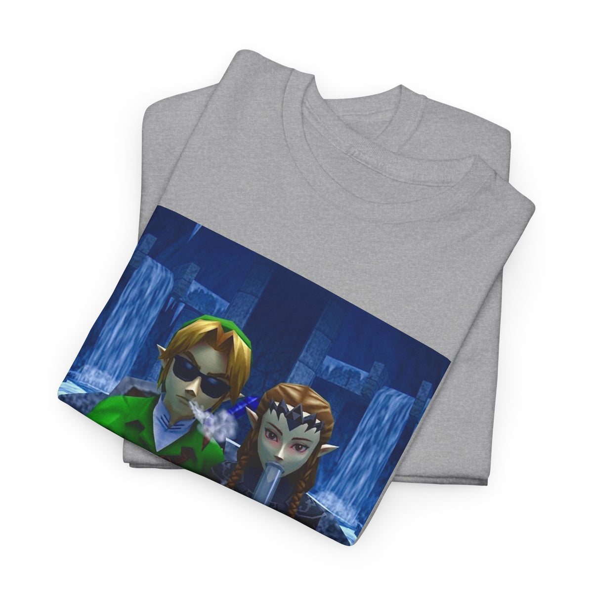 Hylian Heroes Chilling in the Ice Cavern