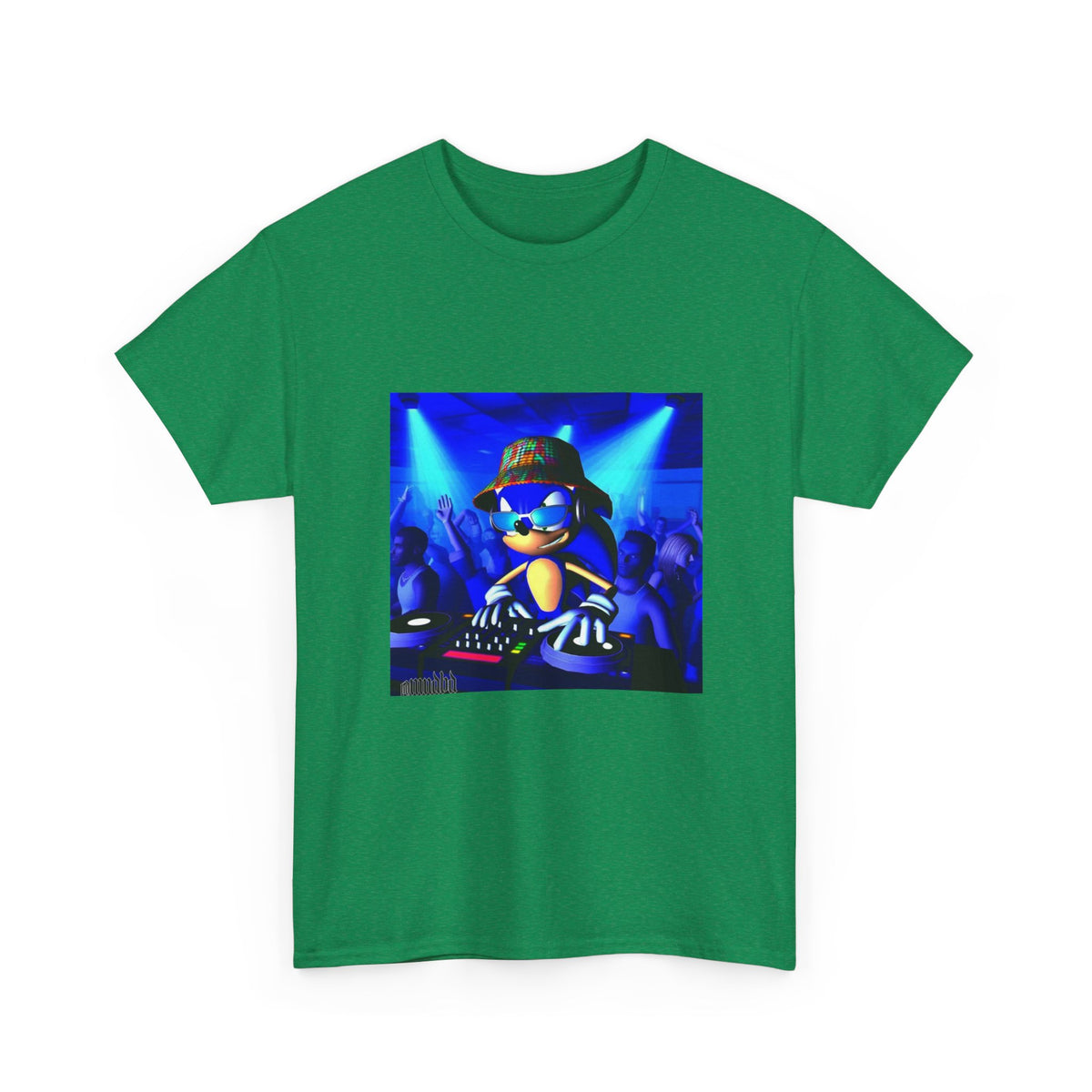 Sonic The Hedgehog DJing At The Club