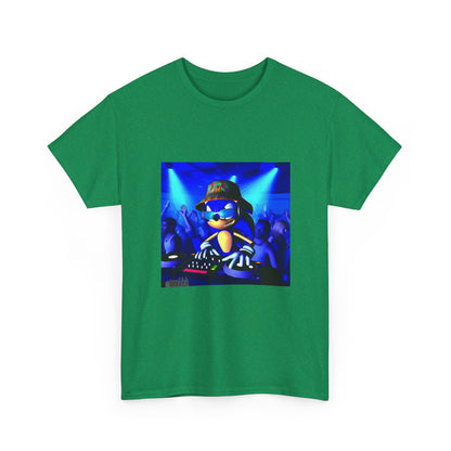 Sonic The Hedgehog DJing At The Club