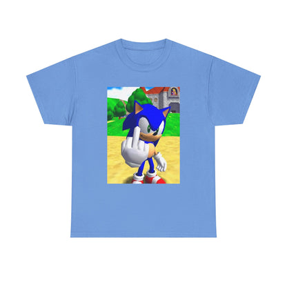 Sonic Flipping The Bird Tee