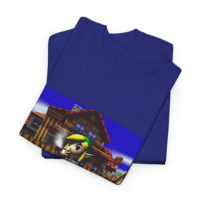 Link In A Puffer Smoking On The Block Tee