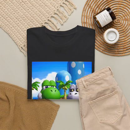 Yoshi And Dry Bones Flipping The Bird