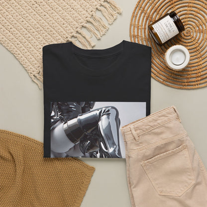Liquid Chrome Flow Graphic Tee