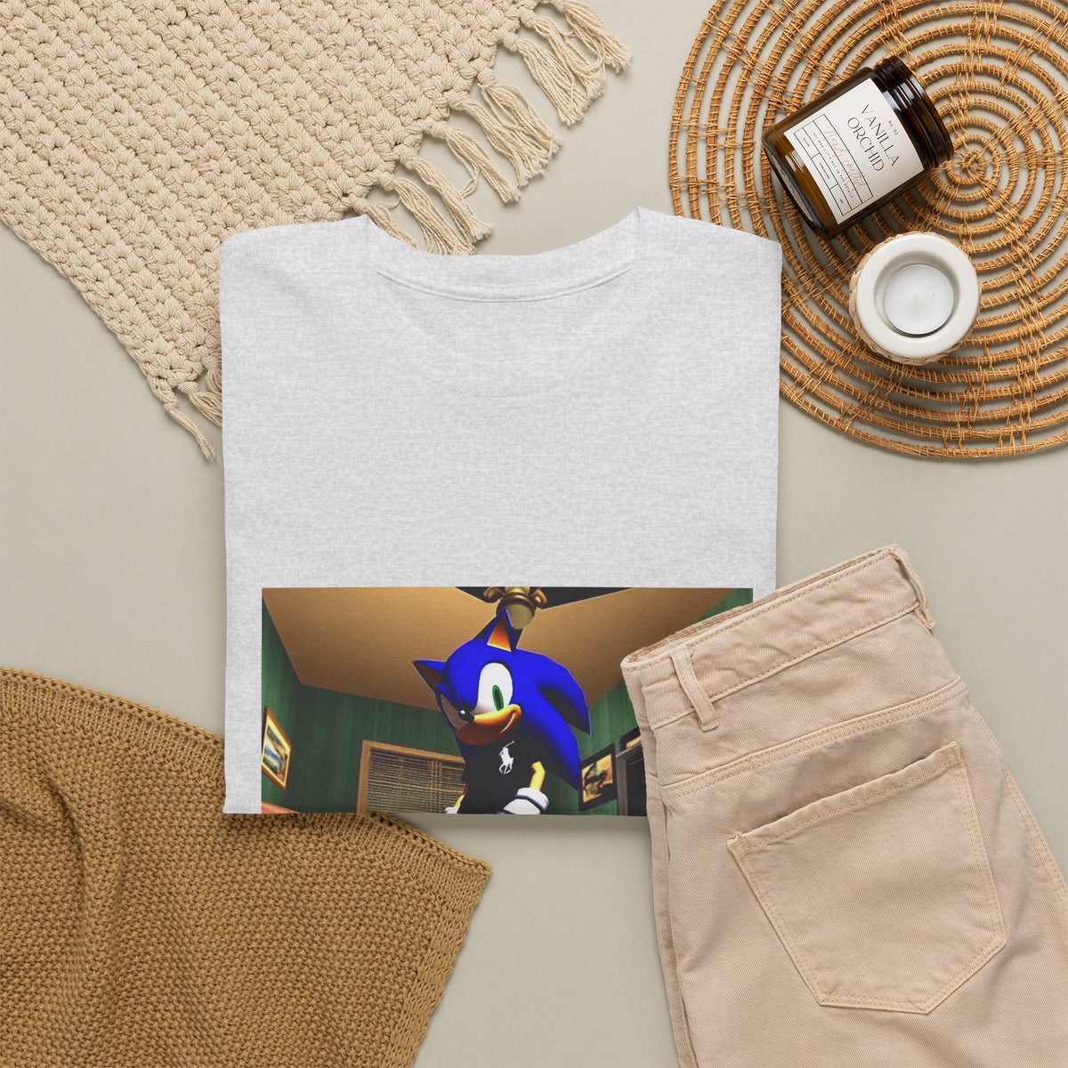 Swagged Out Sonic Chillin' In The Crib