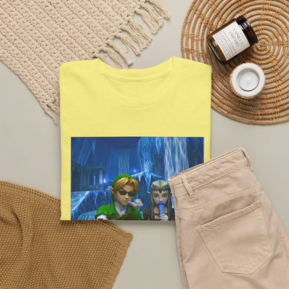 Stoner Link and Zelda Chillin' in Zora's Domain